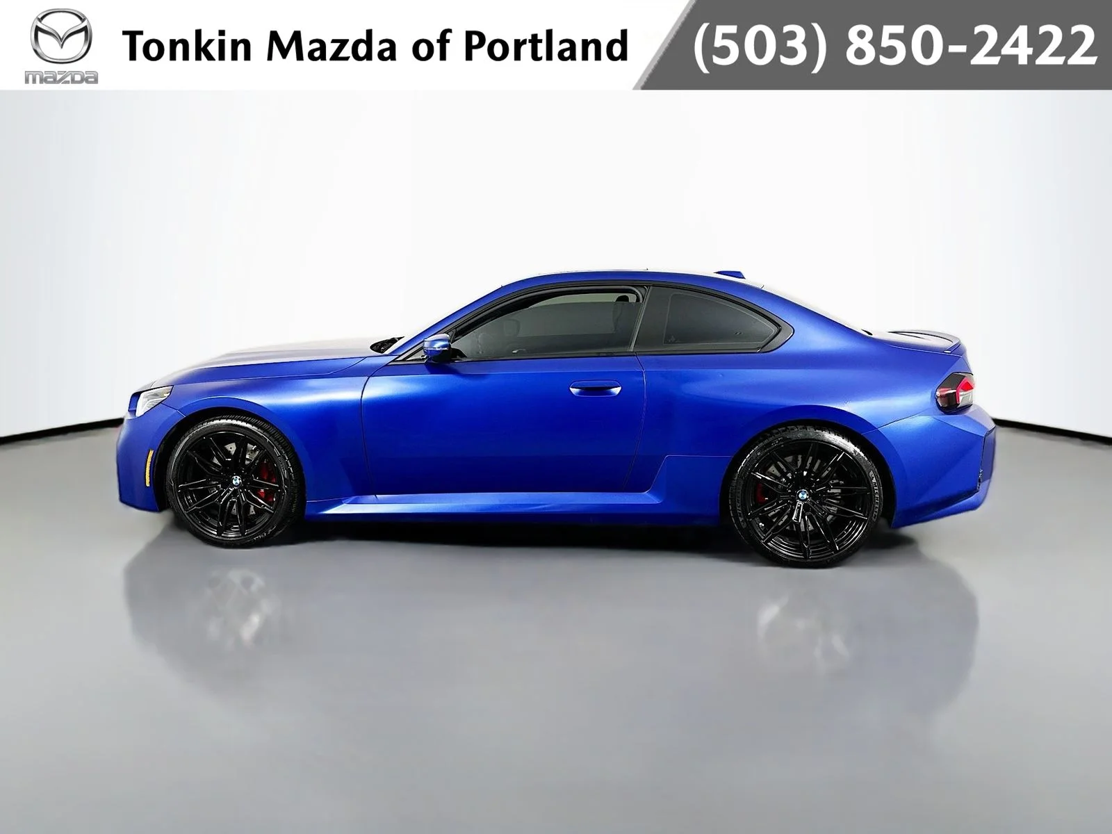 Used 2024 Frozen Portimao Blue II Metallic BMW Base image 4