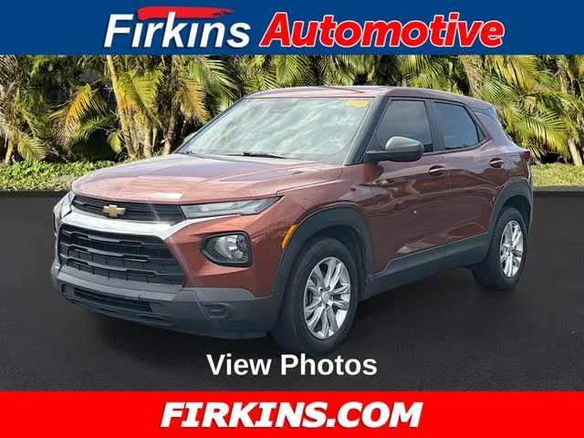 Used 2021 Orange Chevrolet LS image 1