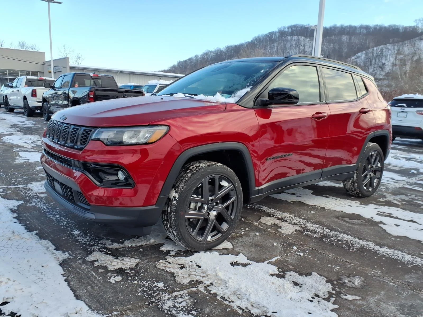 New 2026 Red Hot Pearlcoat Jeep Limited image 2
