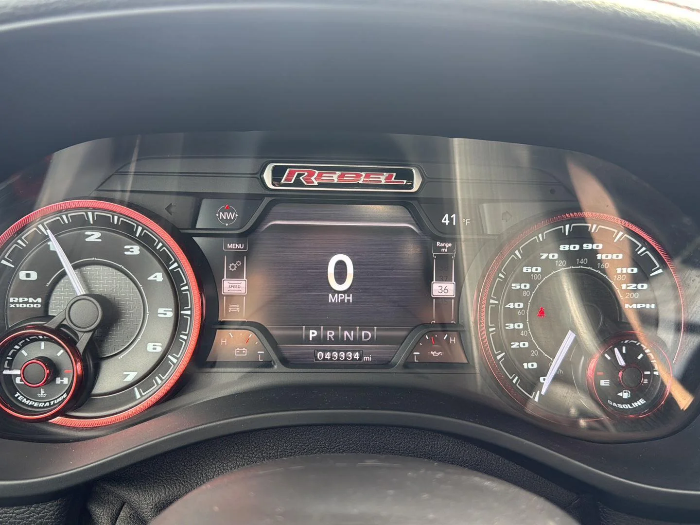 Used 2022 Bright White Clearcoat Ram Rebel image 22