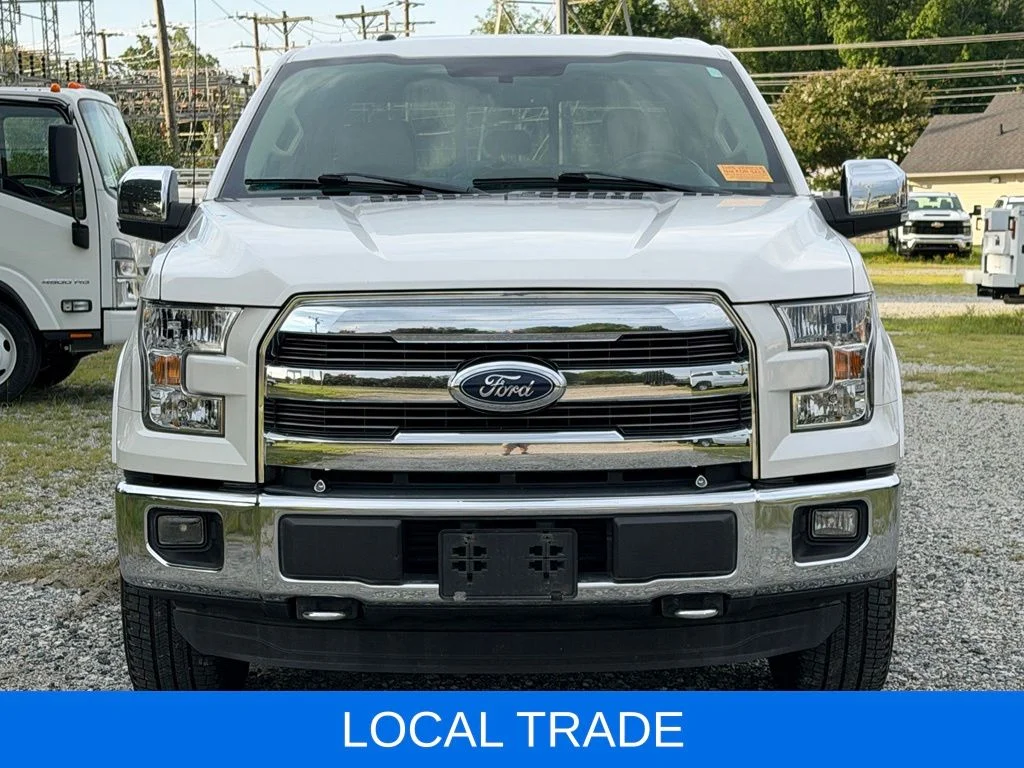 Used 2015 White Ford Lariat image 2