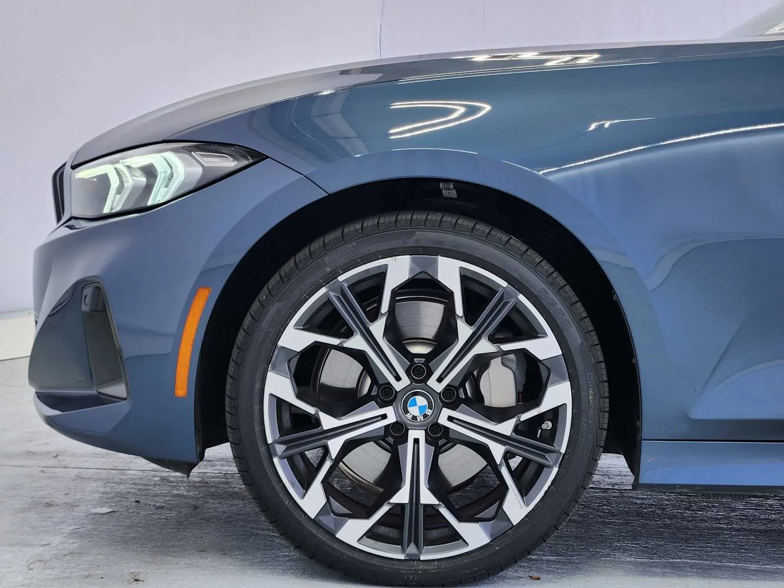 Certified Used 2025 Arctic Race Blue metallic BMW 330i image 6