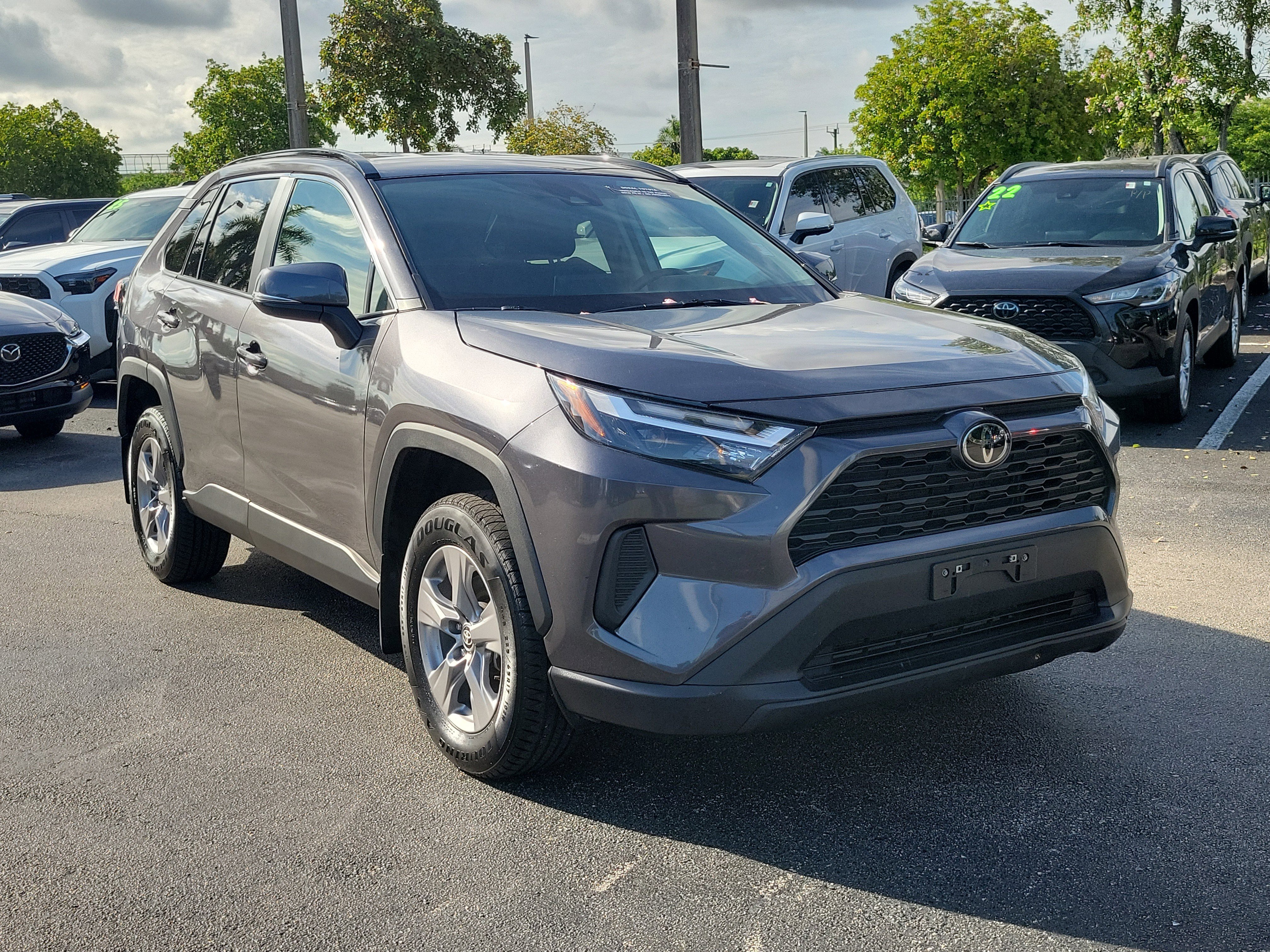 Used 2024 Magnetic Gray Metallic Toyota XLE image 3