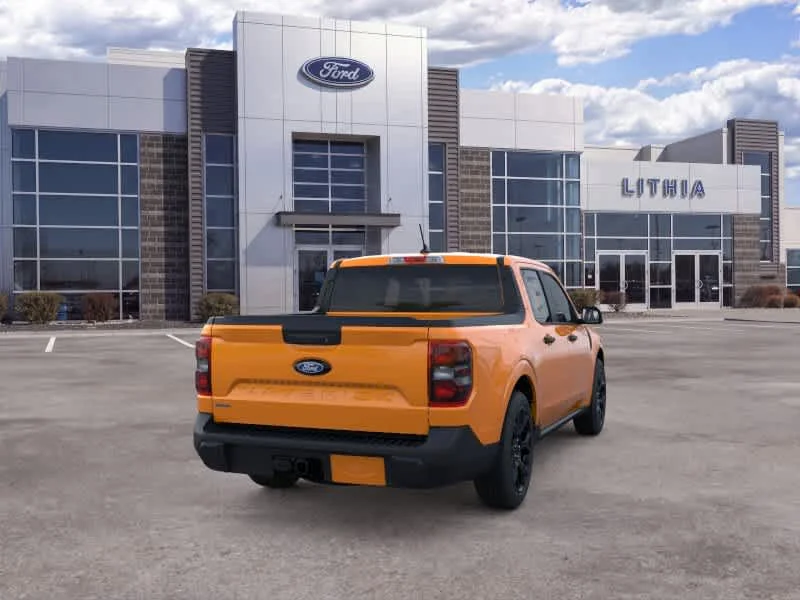 New 2026 Orange Fury Metallic Tri-Coat Ford XLT image 8