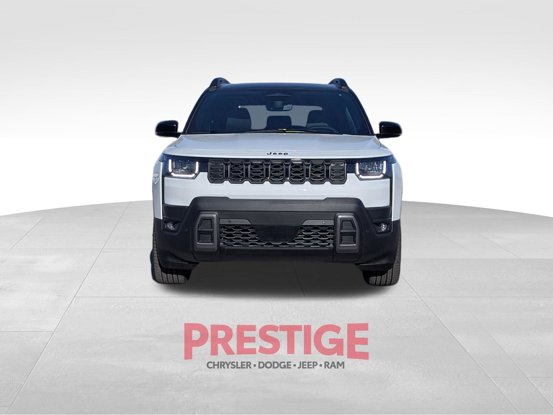 New 2026 Bright White Clear-Coat Exterior Paint Jeep Overland image 2