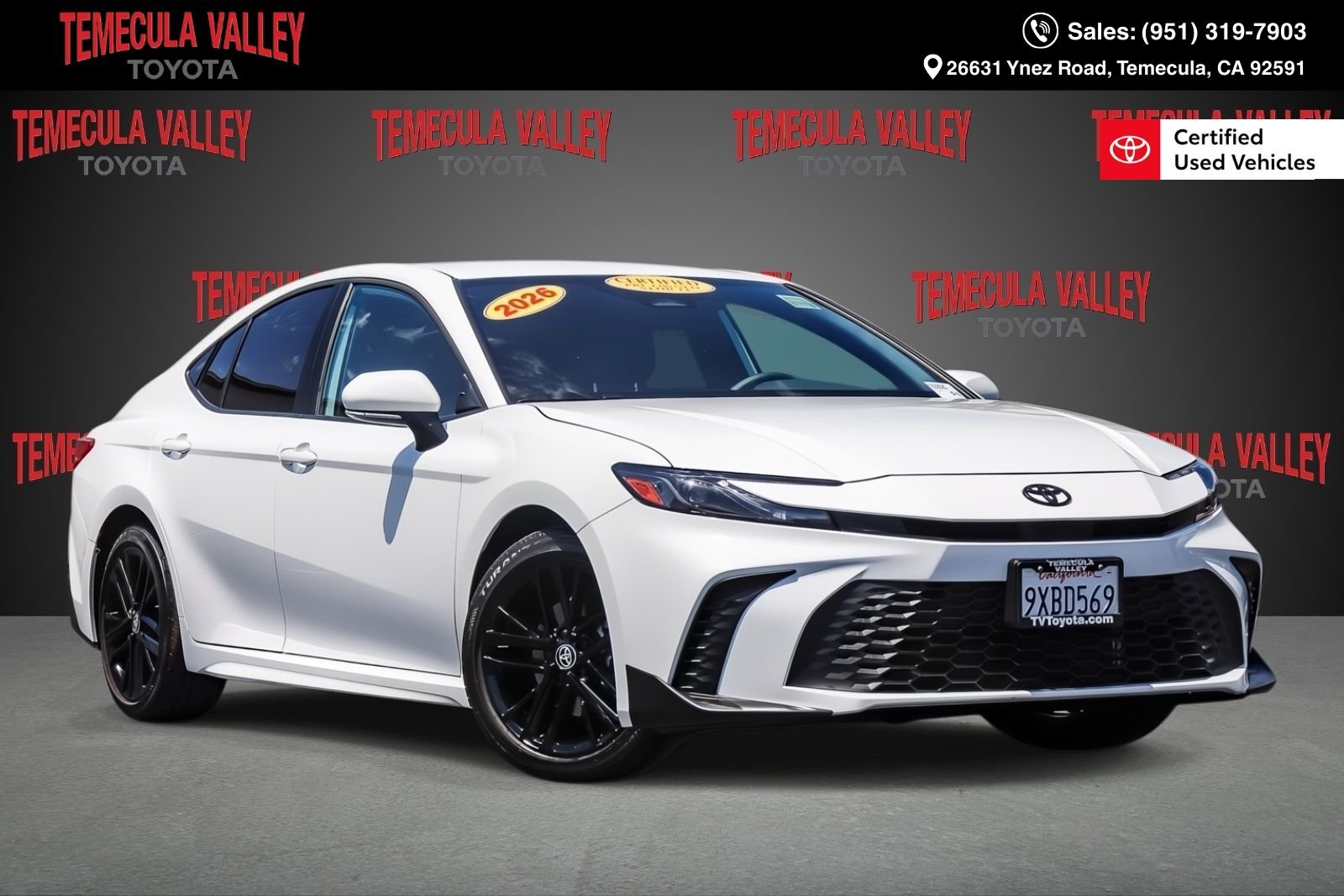 Certified Used 2026 Ice Toyota SE image 1