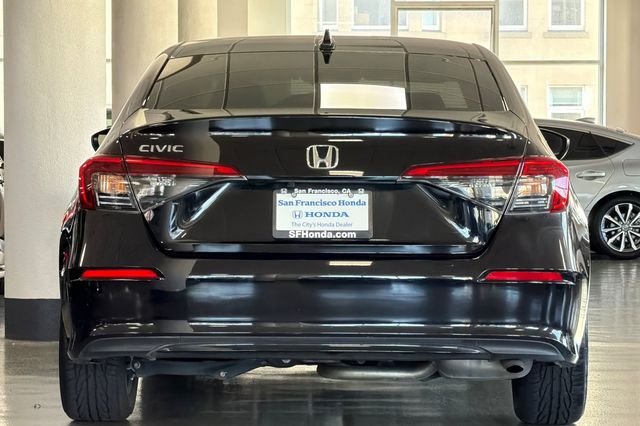 Certified Used 2023 Crystal Black Pearl Honda LX image 9