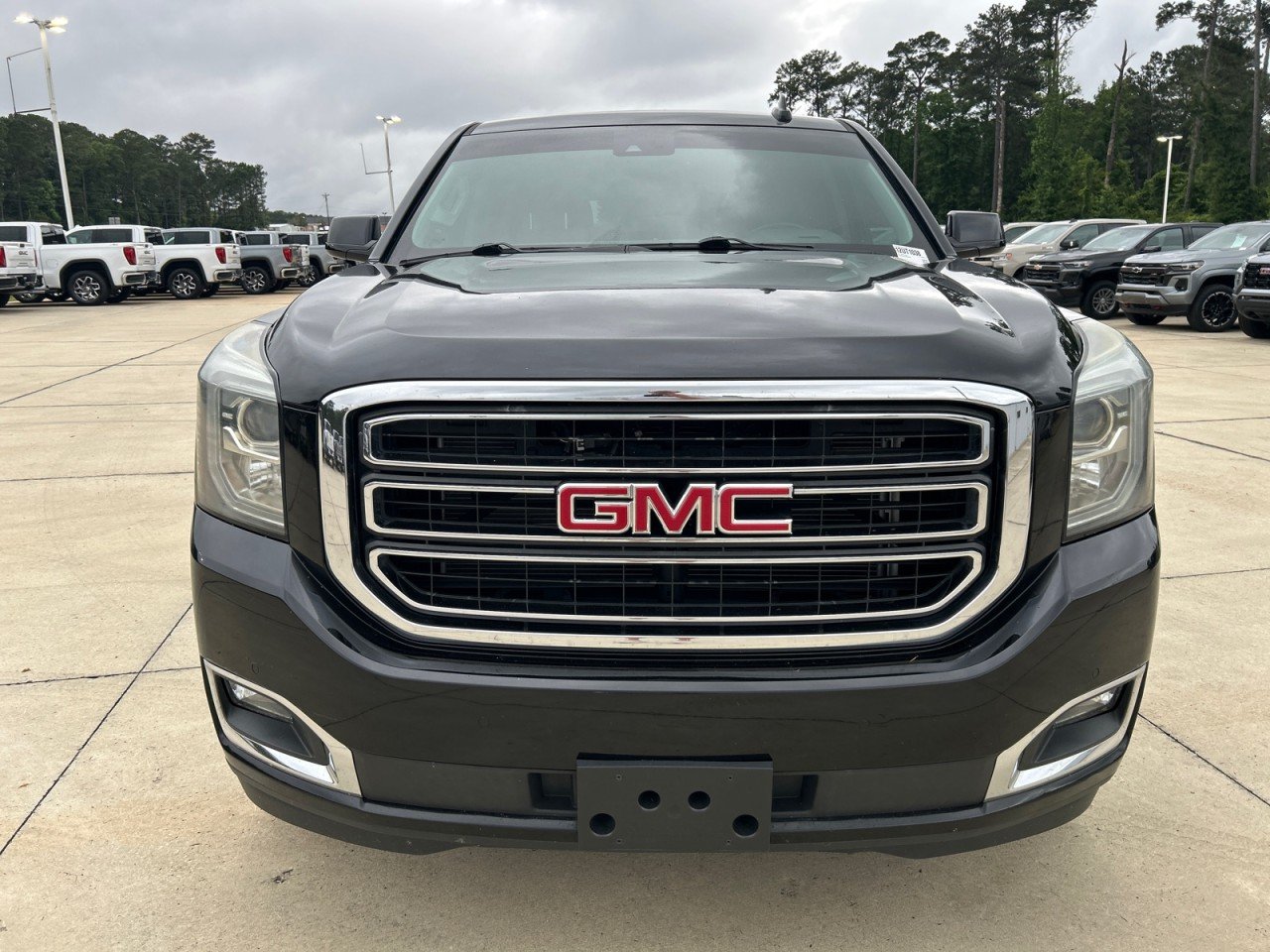 Used 2018 ONYX BLACK GMC SLT image 5