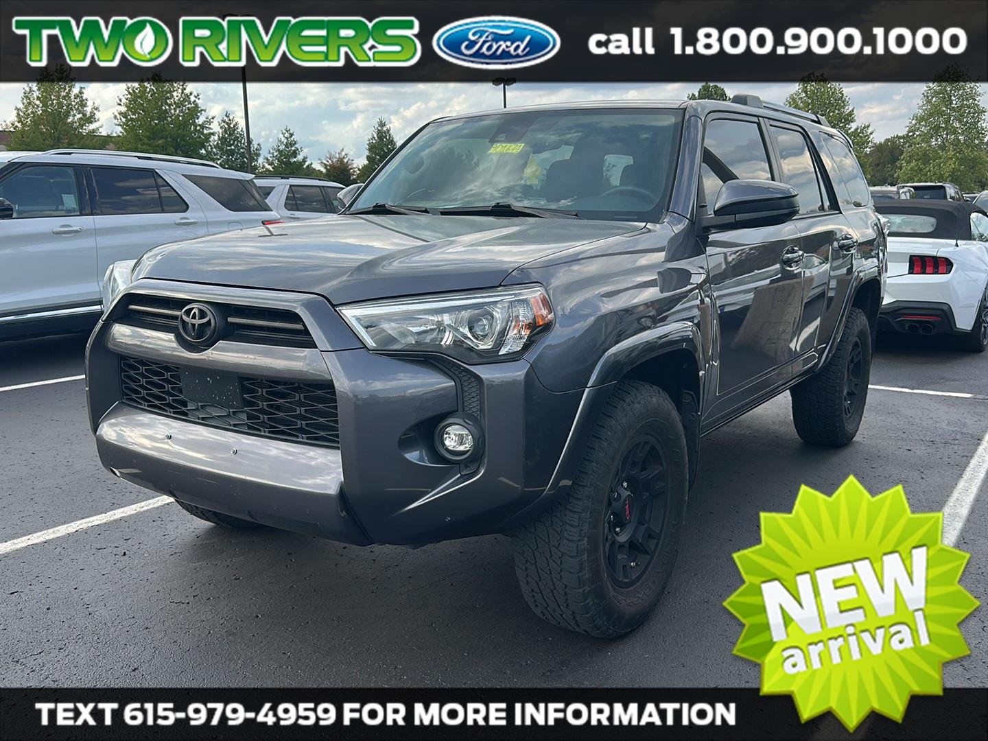 Used 2021 Magnetic Gray Metallic Toyota SR5 image 1