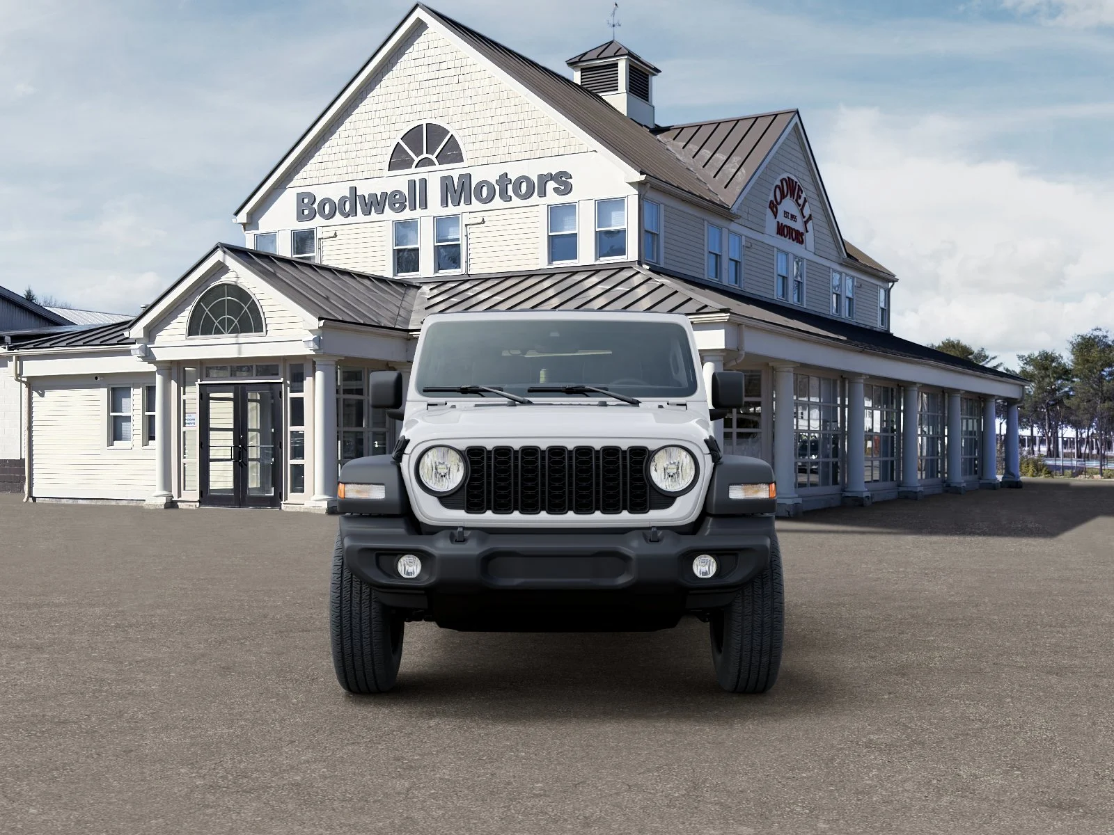 New 2026 Bright White Clearcoat Jeep  image 32