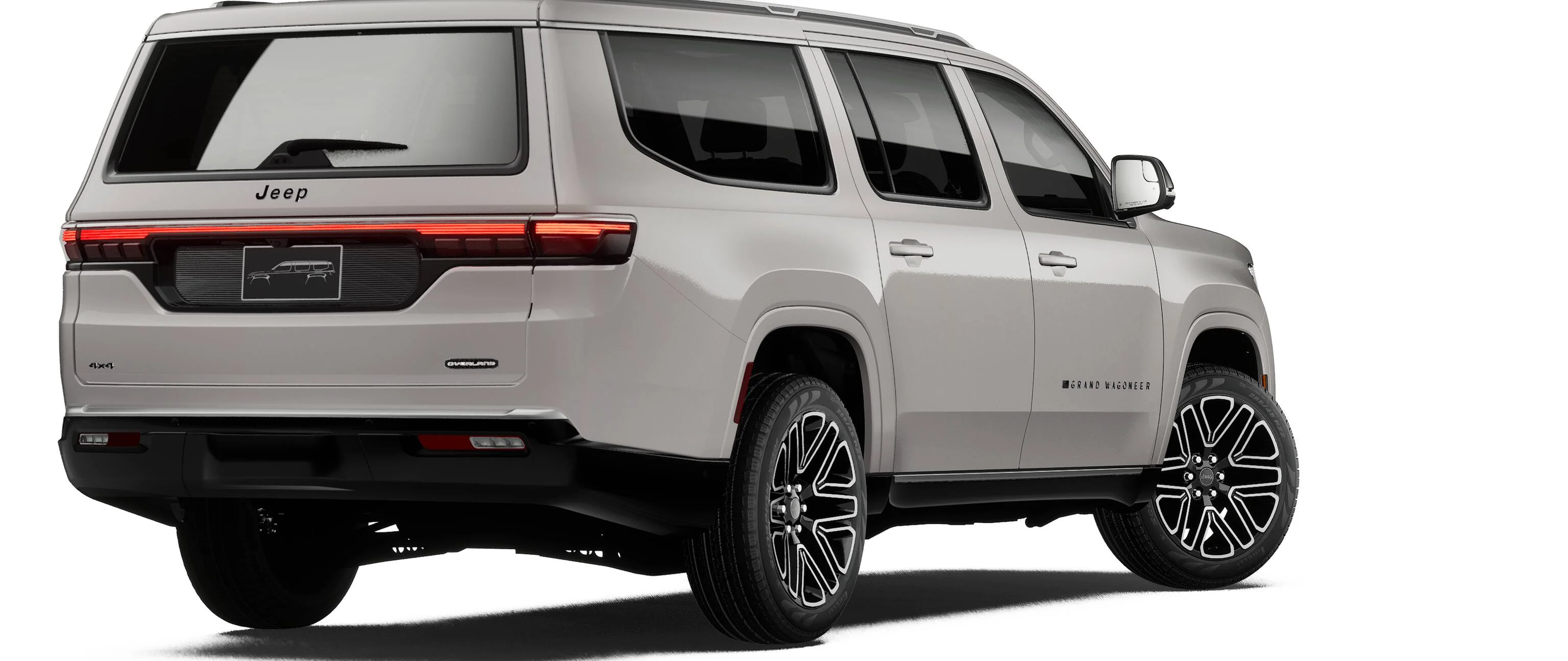 New 2027 Ghost Paint Jeep Overland image 2