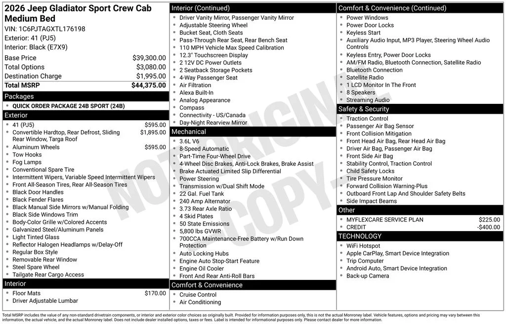 New 2026 41 Jeep Sport image 9