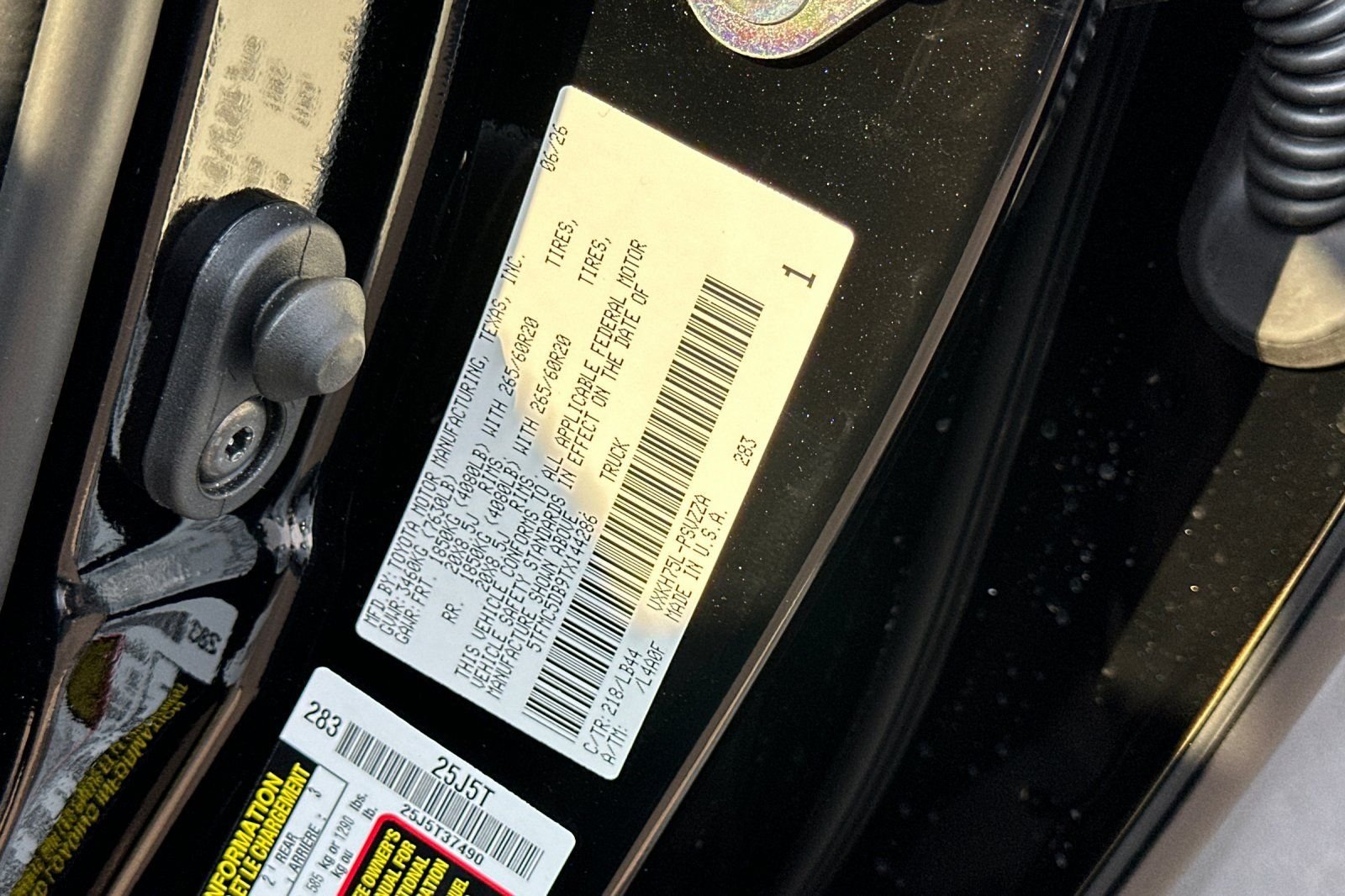 New 2026 Midnight Black Metallic Toyota 1794 Edition i-FORCE MAX image 27