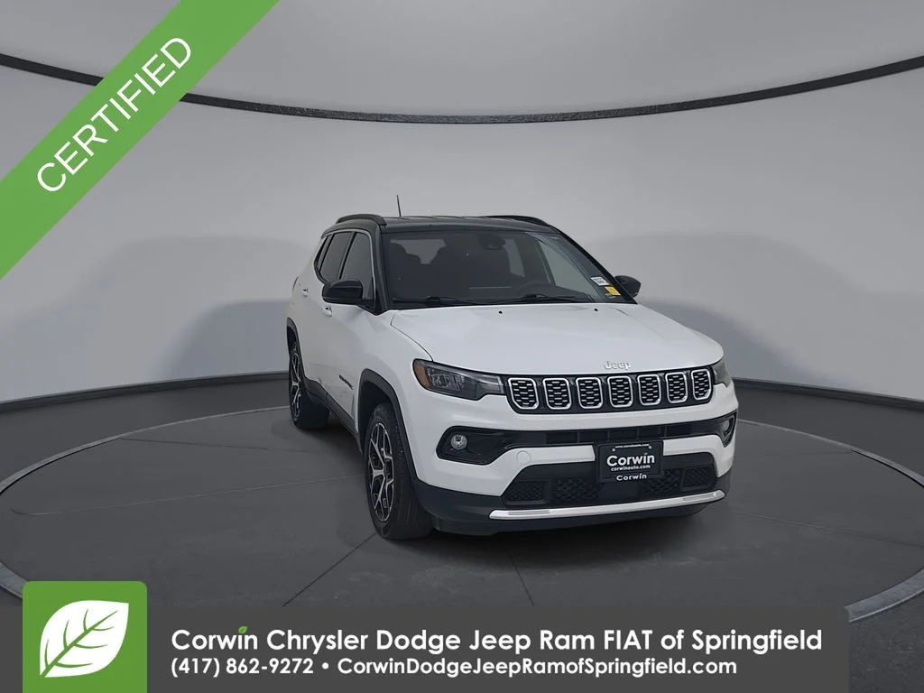 Certified Used 2025 White Jeep Limited image 3