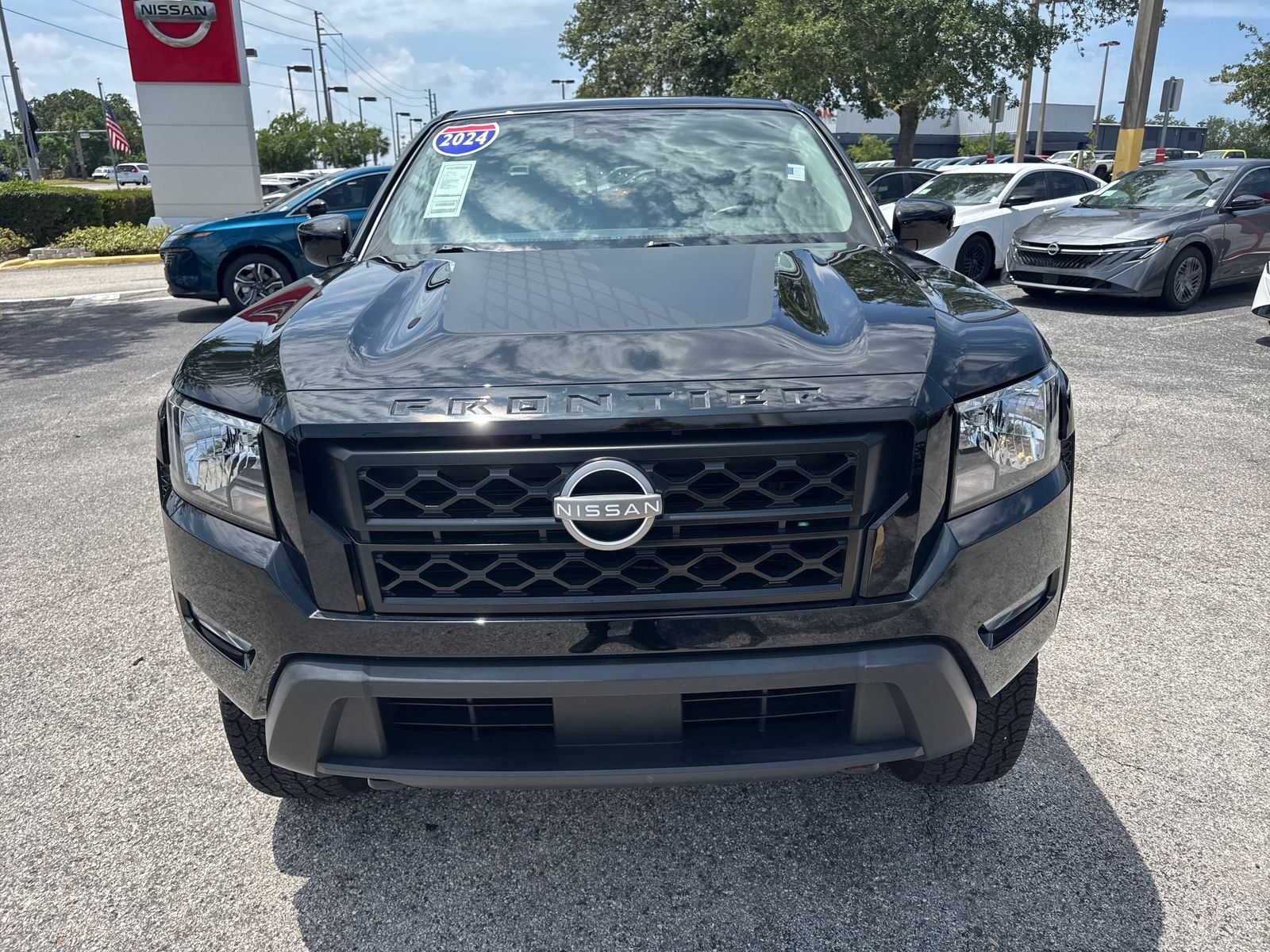 Certified Used 2024 Black Nissan SV image 3