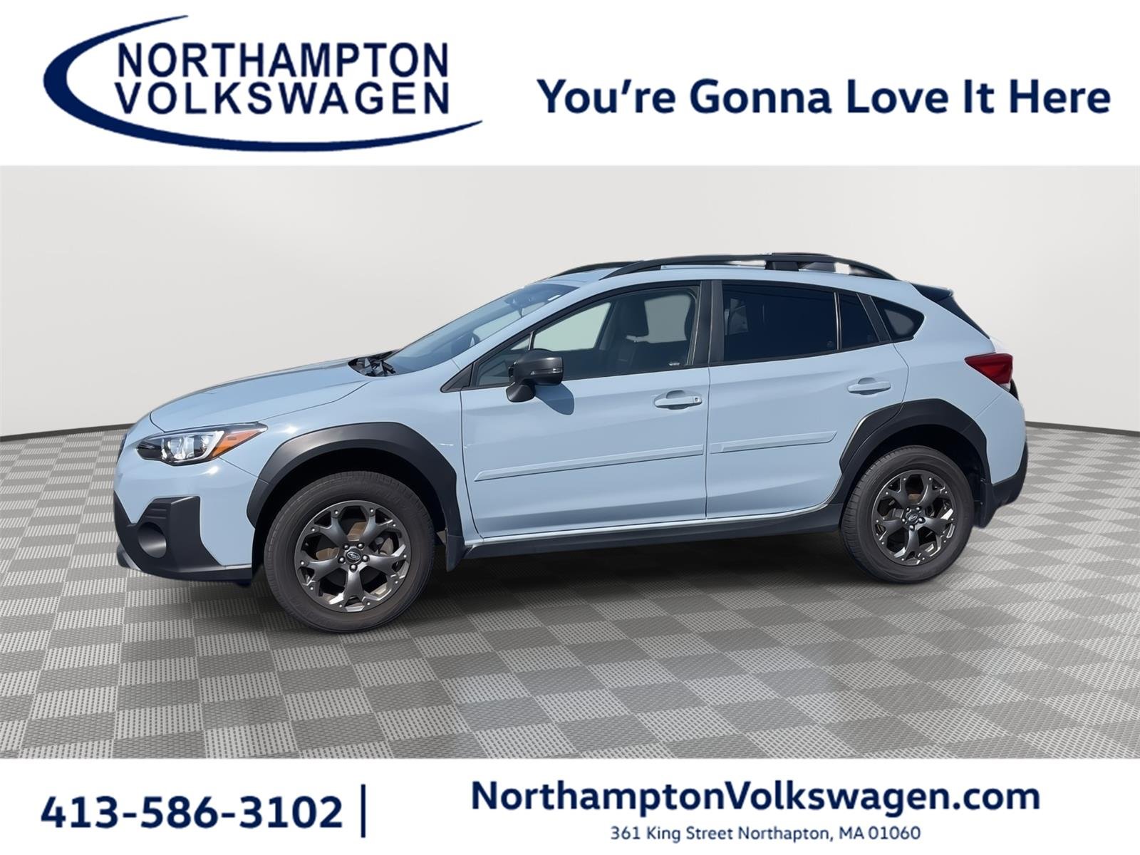 Used 2023 Cool-Gray Khaki Subaru Sport image 1