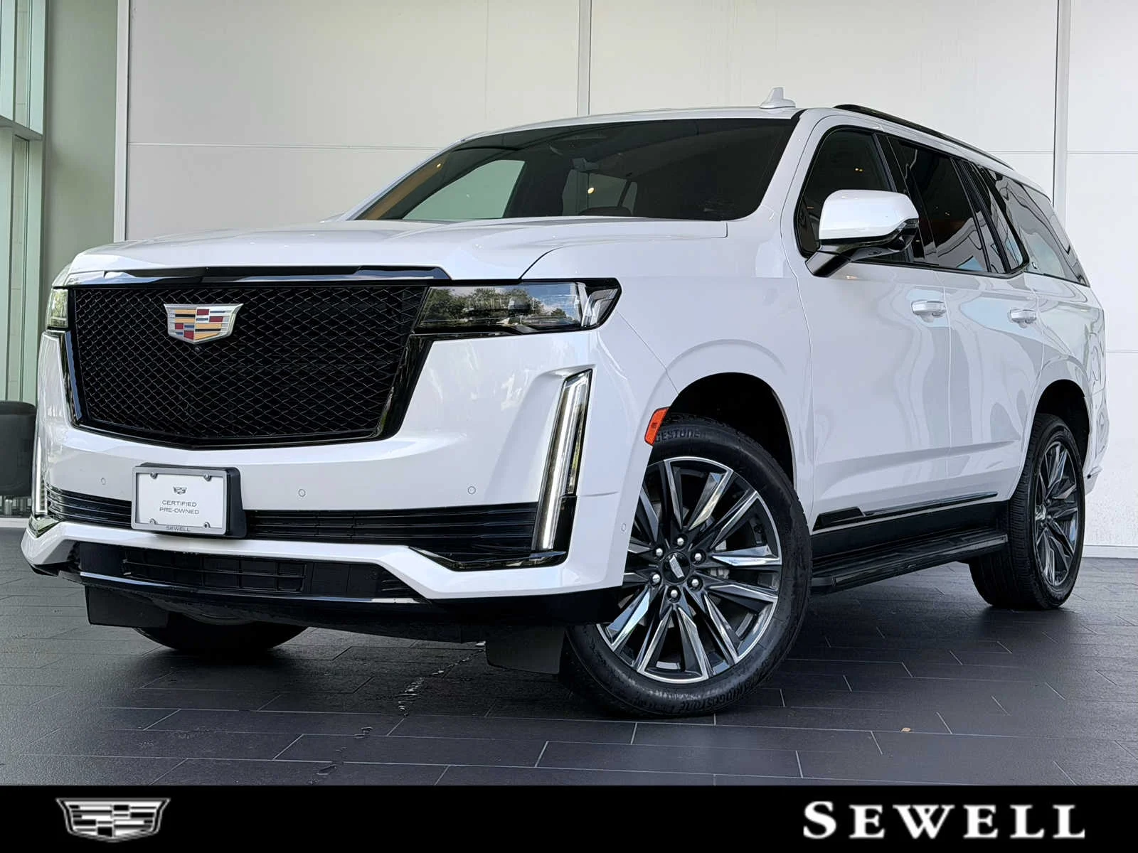Certified Used 2024 Crystal White Tricoat Cadillac Sport image 1