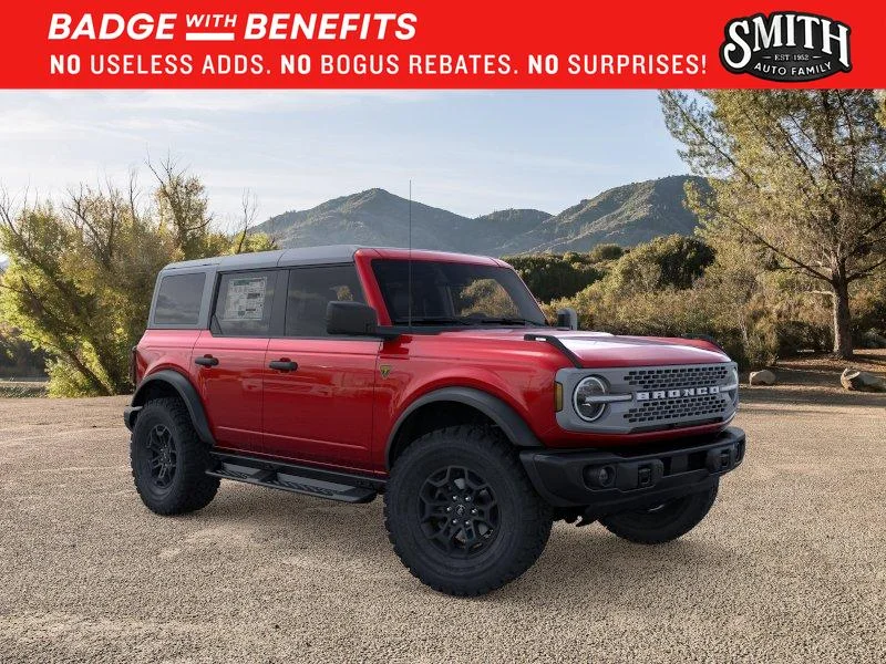 New 2026 Ruby Red Metallic Tinted Clearcoat Ford Badlands® image 8