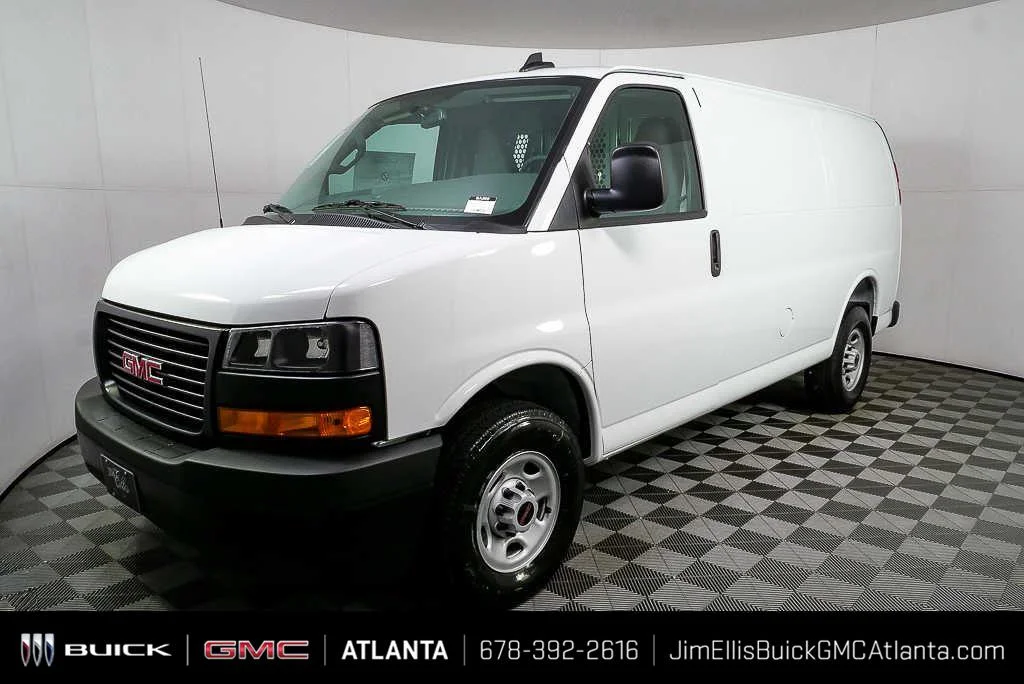 New 2025 Summit White GMC Work Van image 20