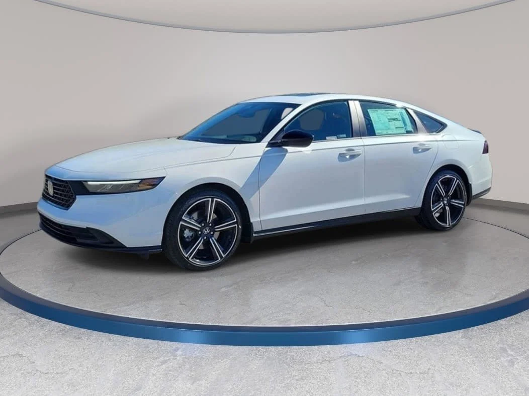 New 2026 Platinum White Pearl Honda Sport image 1