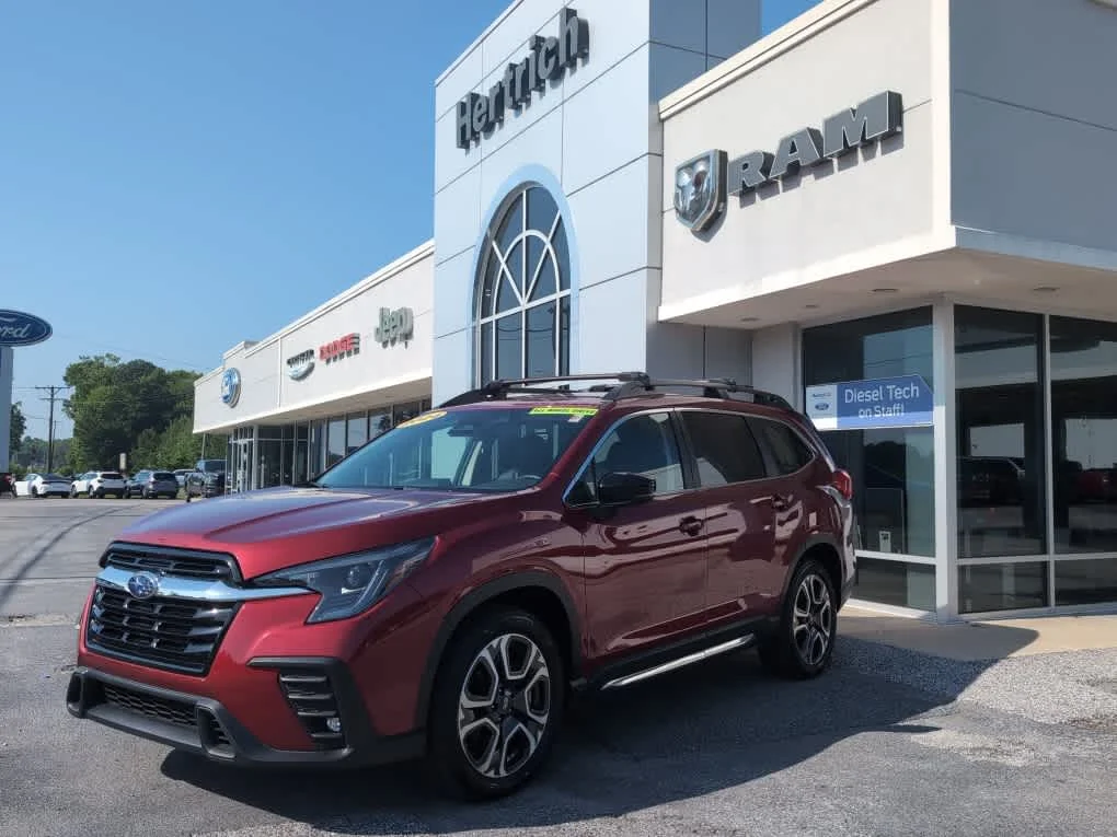 Used 2024 Crimson Red Pearl Subaru Limited image 2
