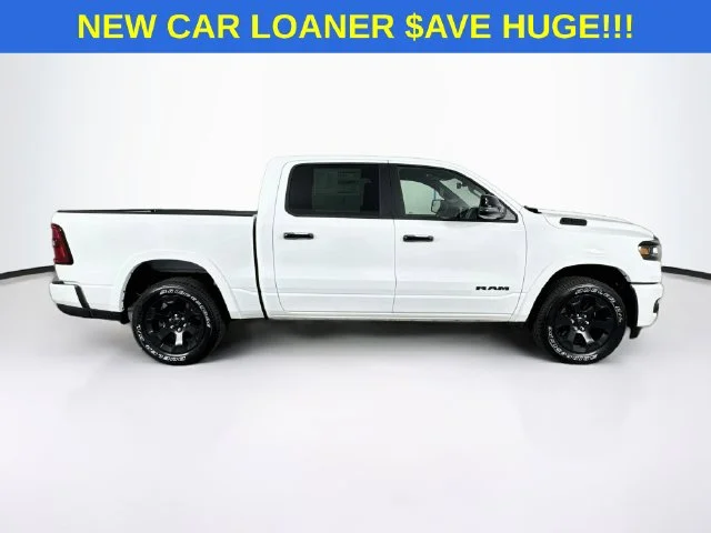 New 2026 Bright White Clear-Coat Exterior Paint RAM BIG HORN image 8