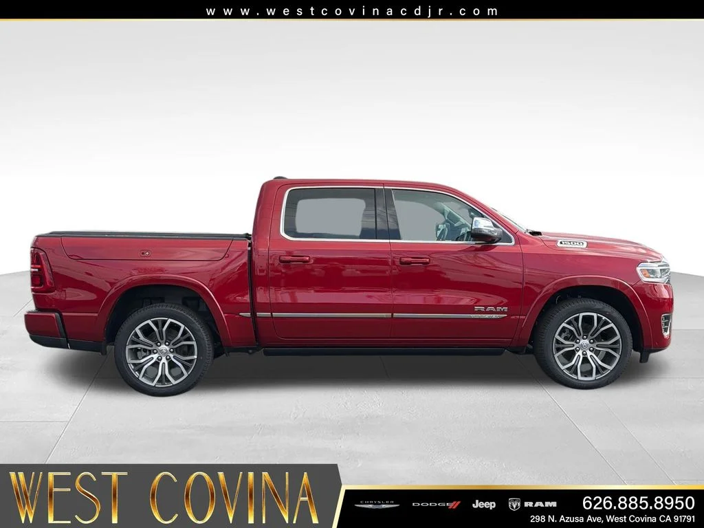 New 2026 Molten Red Pearl-Coat Exterior Paint RAM Tungsten image 6