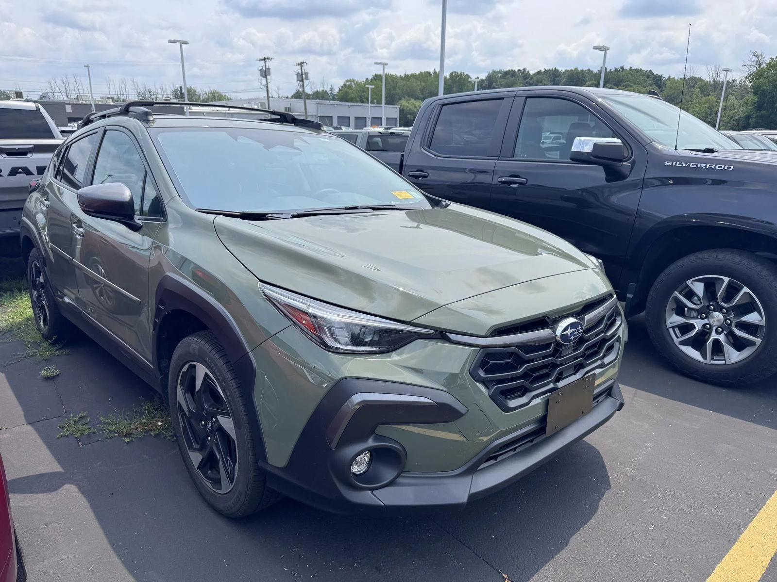 Used 2024 Alpine Green Subaru Limited image 3
