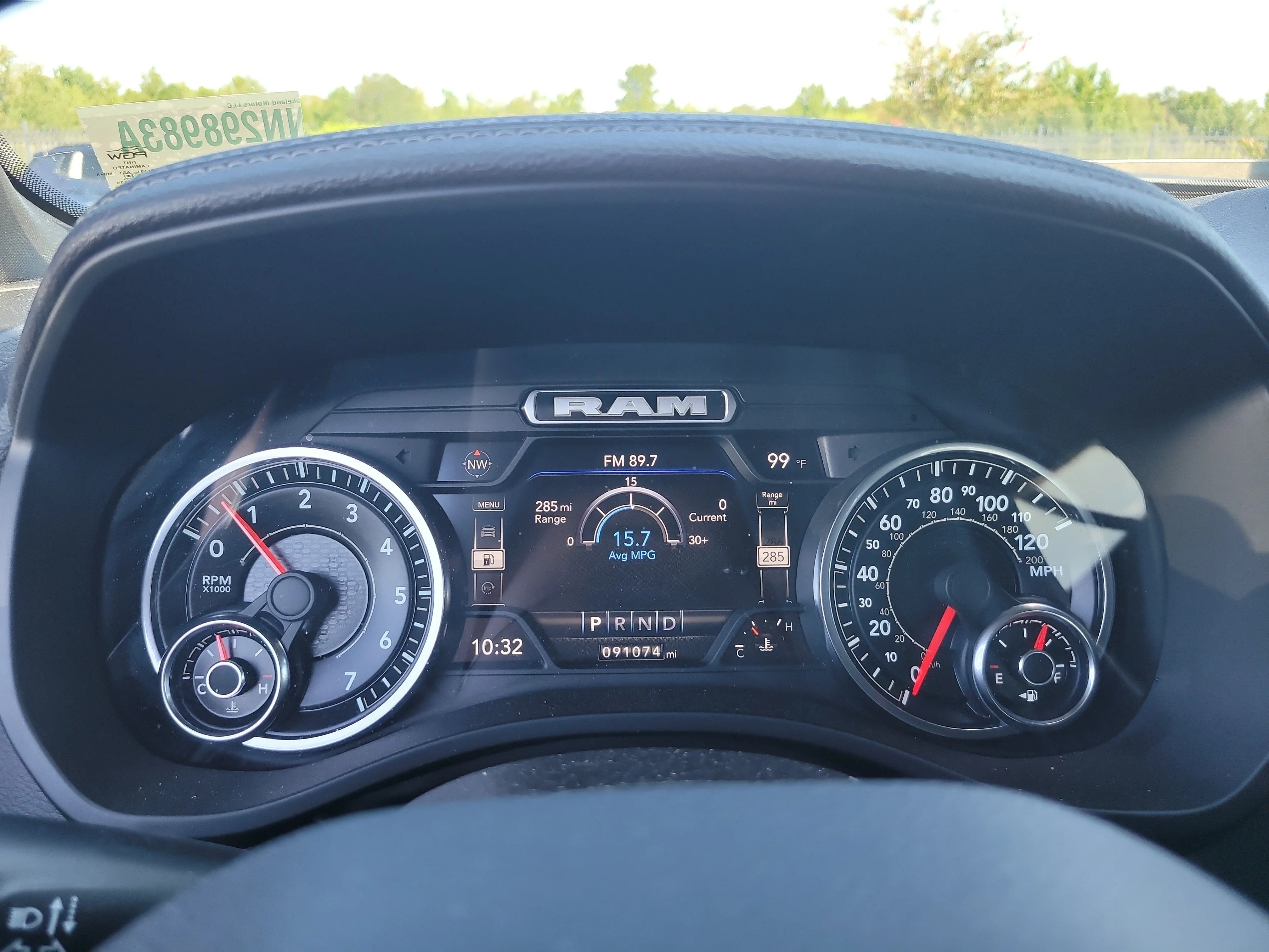 Used 2022 Bright White Clearcoat Ram Laramie image 29