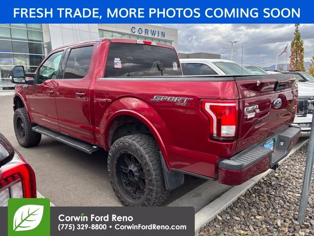 Used 2017 Ruby Red Metallic Tinted Clearcoat Ford XLT image 5