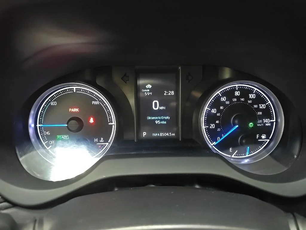 Used 2021 Blue Toyota LE image 21