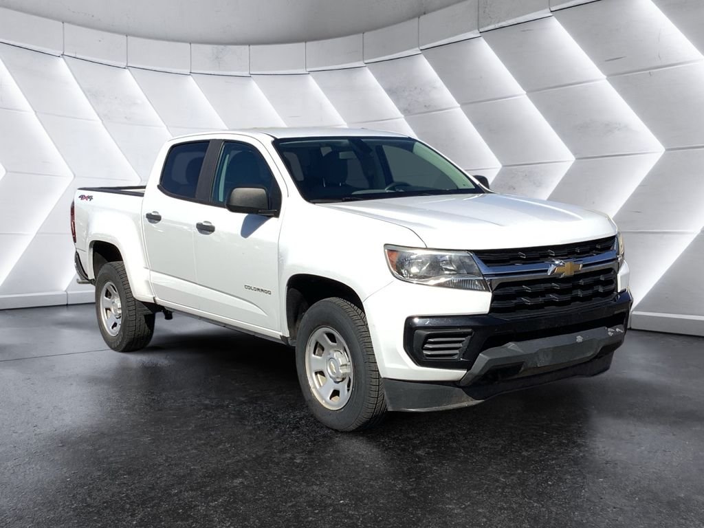 Used 2021 White Chevrolet Work Truck image 1