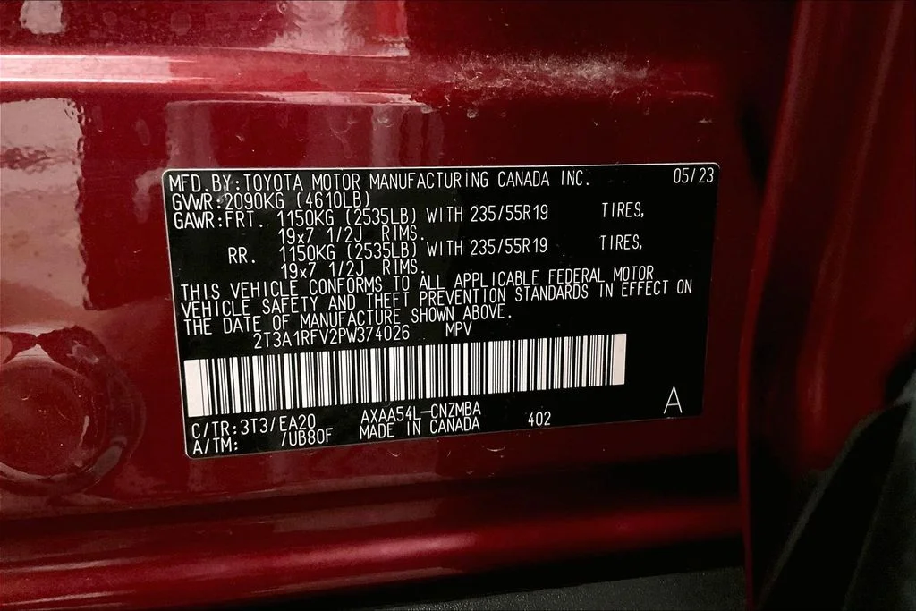 Certified Used 2023 Red Toyota XLE Premium image 39