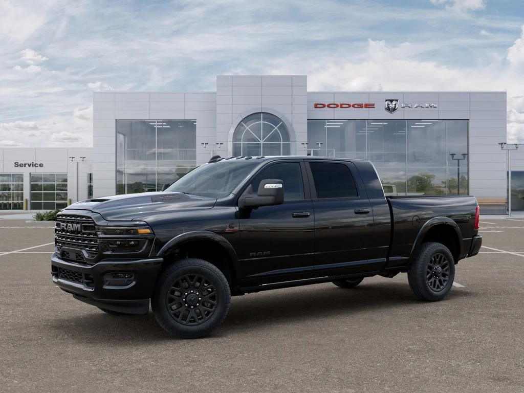 New 2026 Diamond Black Crystal Pearlcoat RAM Limited image 2