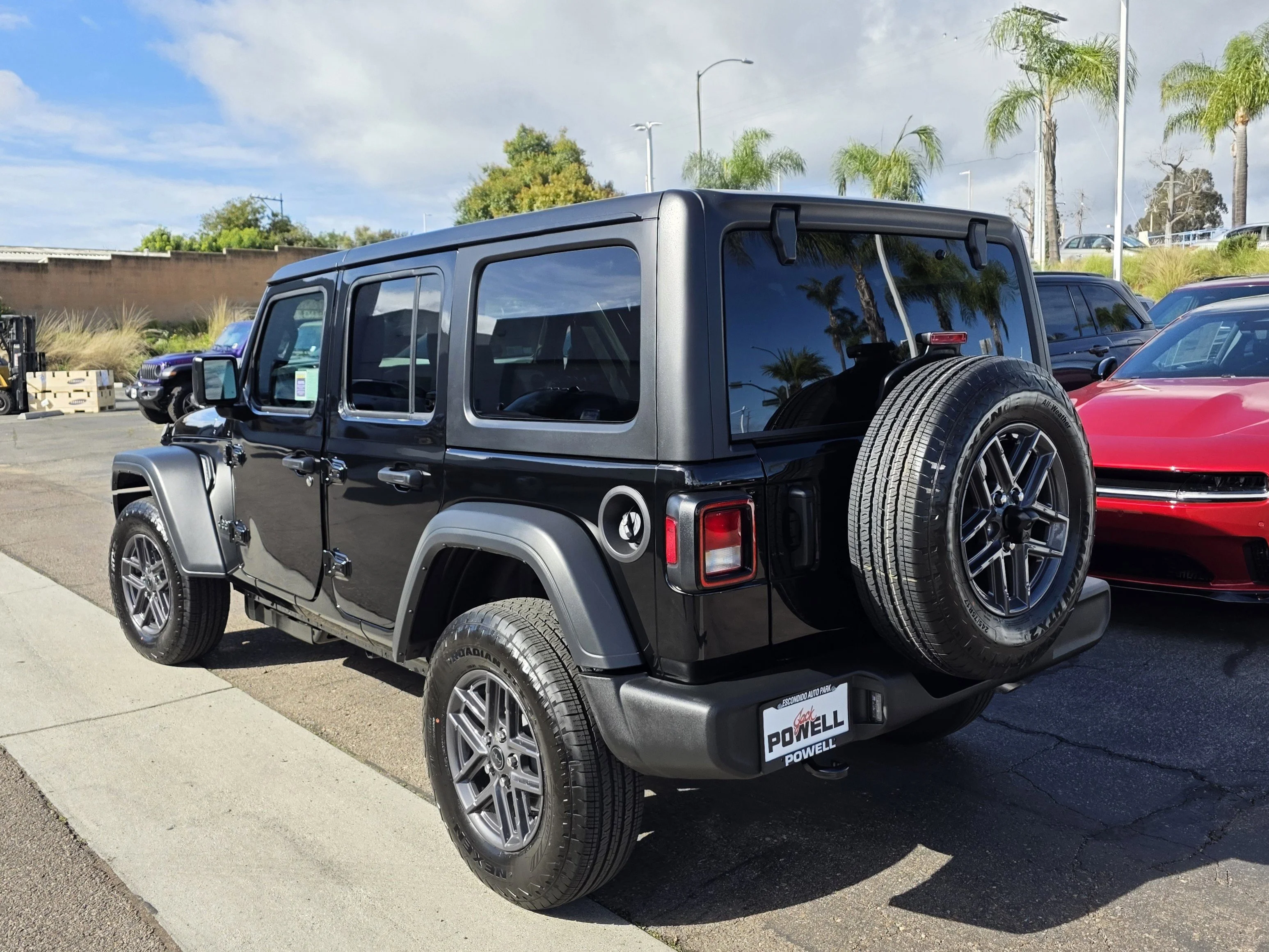 New 2026 Black Clearcoat Jeep Sport S image 3