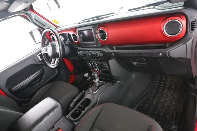 Used 2020 Red Jeep Unlimited Rubicon image 27