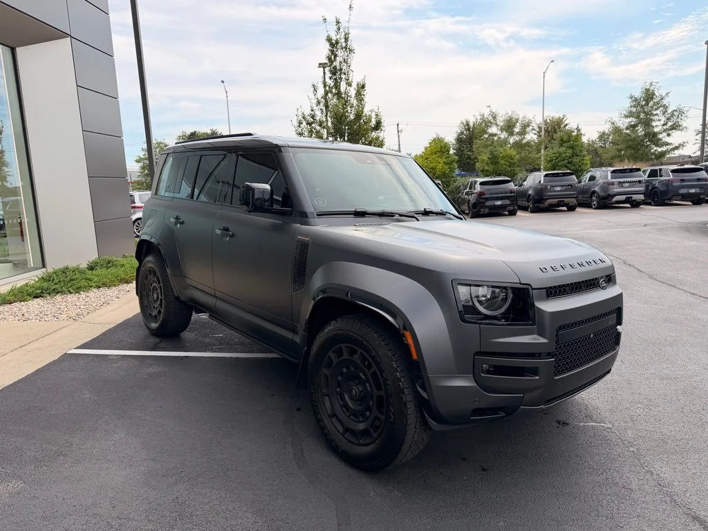 Used 2025 Carpathian  Gray Matte Wrap Land Rover OCTA image 7