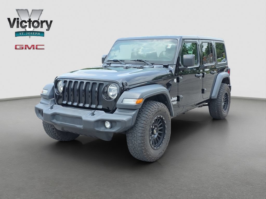 Used 2018 Black Jeep Sport S 4x4 image 3