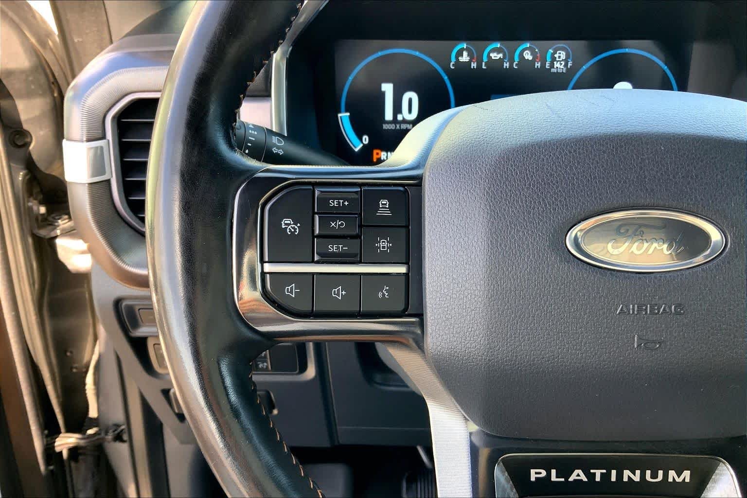 Used 2022 Carbonized Gray Metallic Ford Platinum image 23