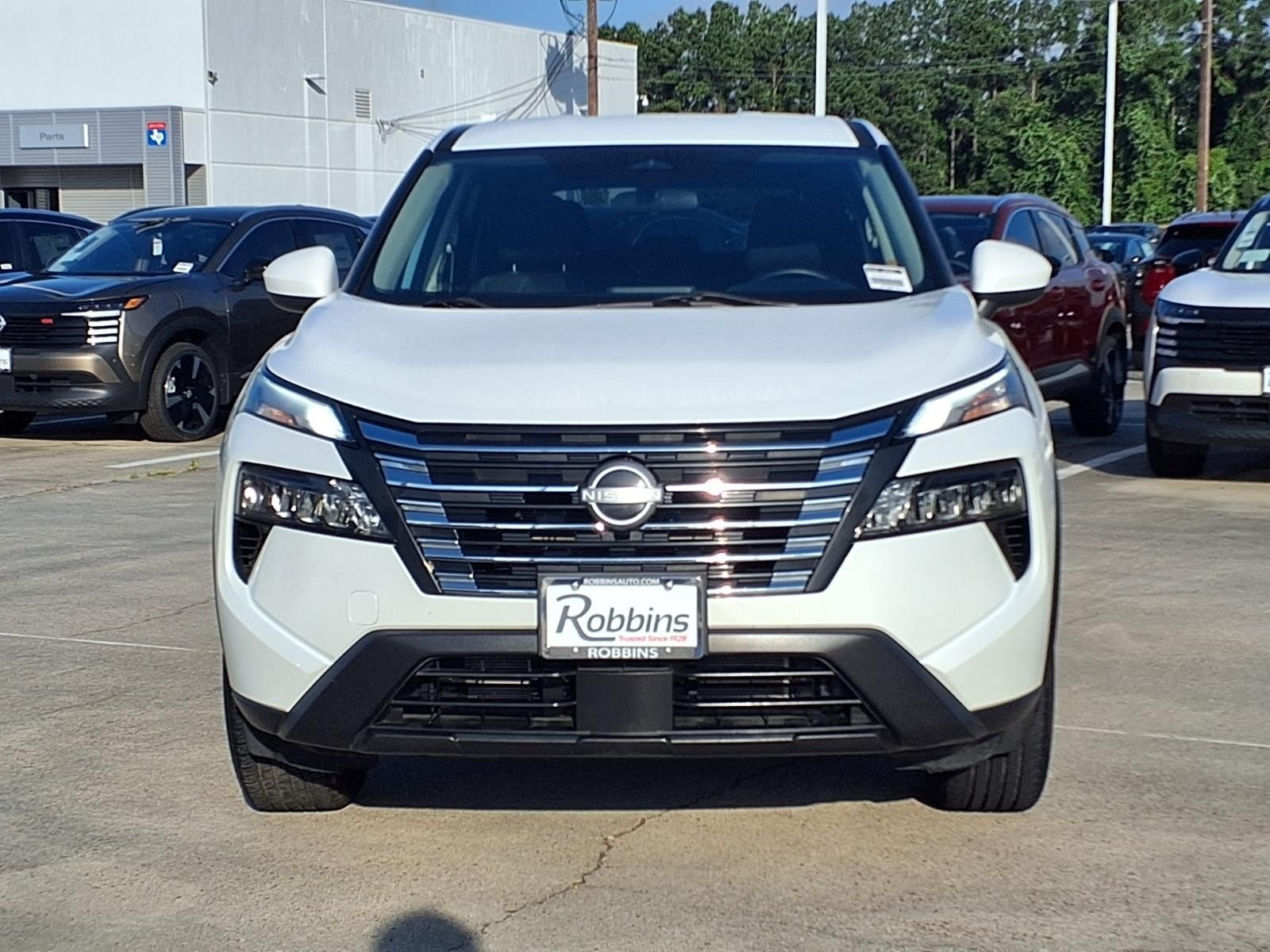 2024 Nissan Rogue SV White at Robbins Nissan