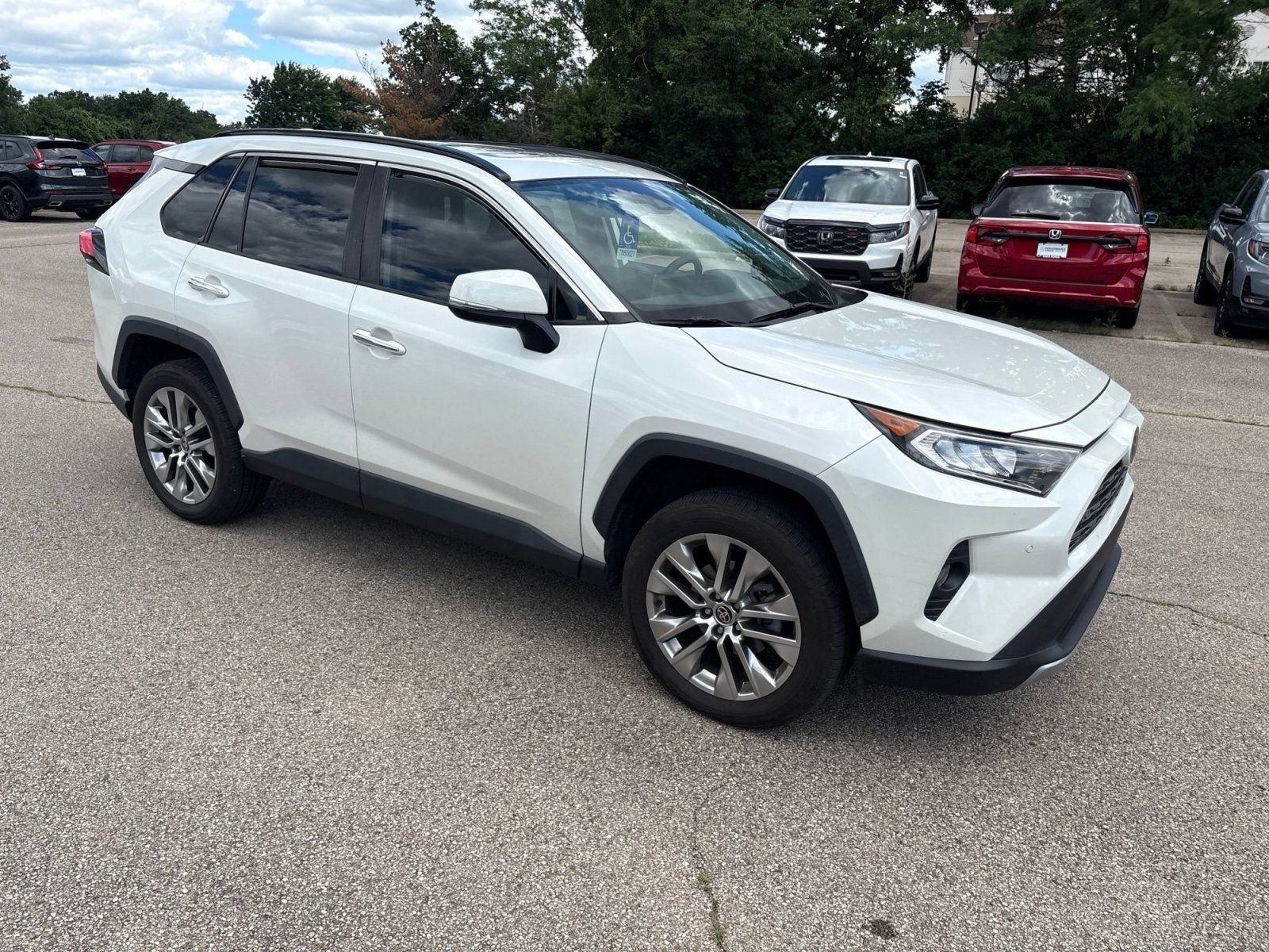 Used 2021 Blizzard Pearl Toyota Limited image 18