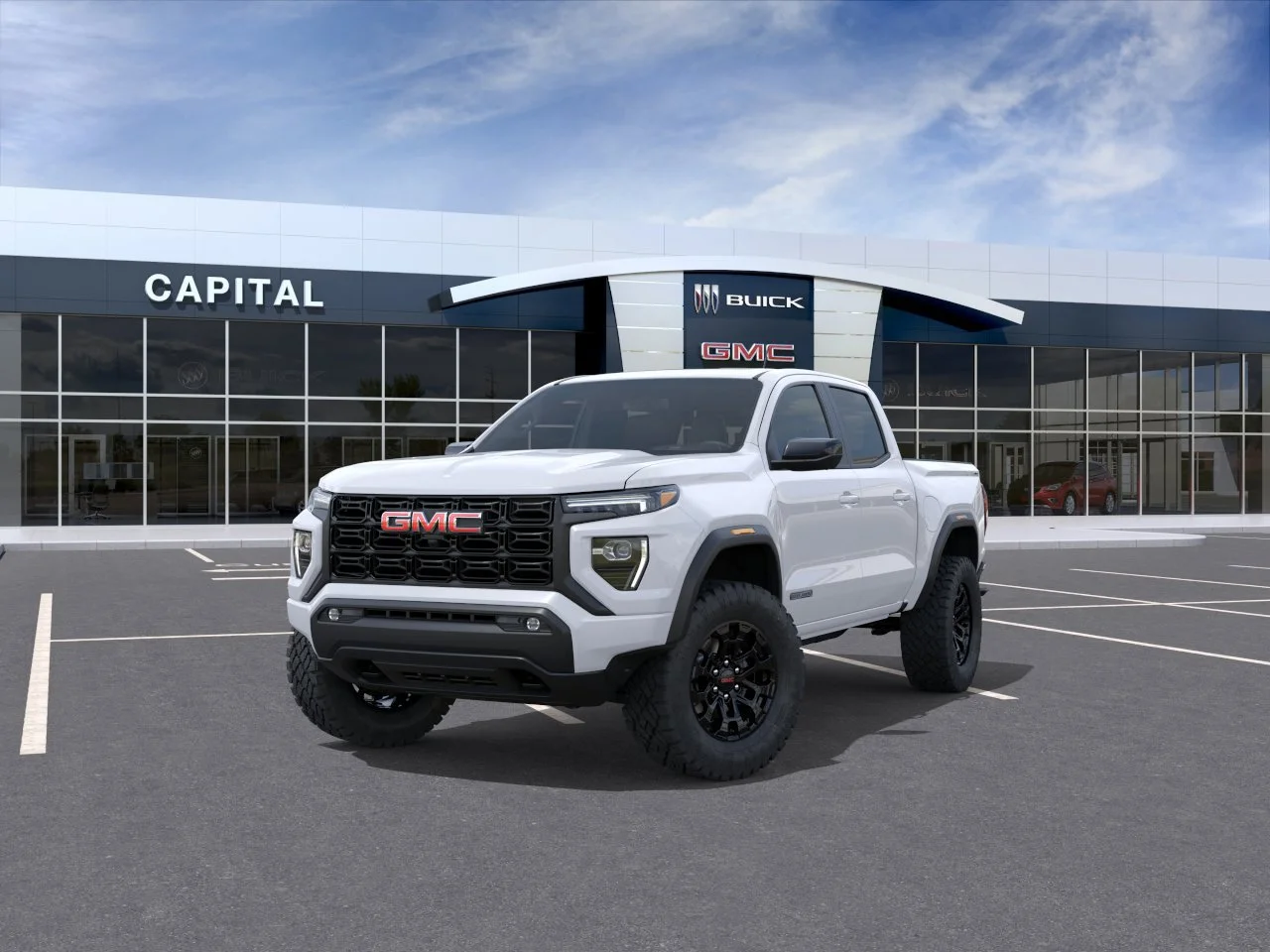 New 2026 Summit White GMC 4WD Elevation image 8