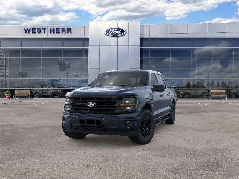 Used 2026 Antimatter Blue Metallic Ford XLT image 3