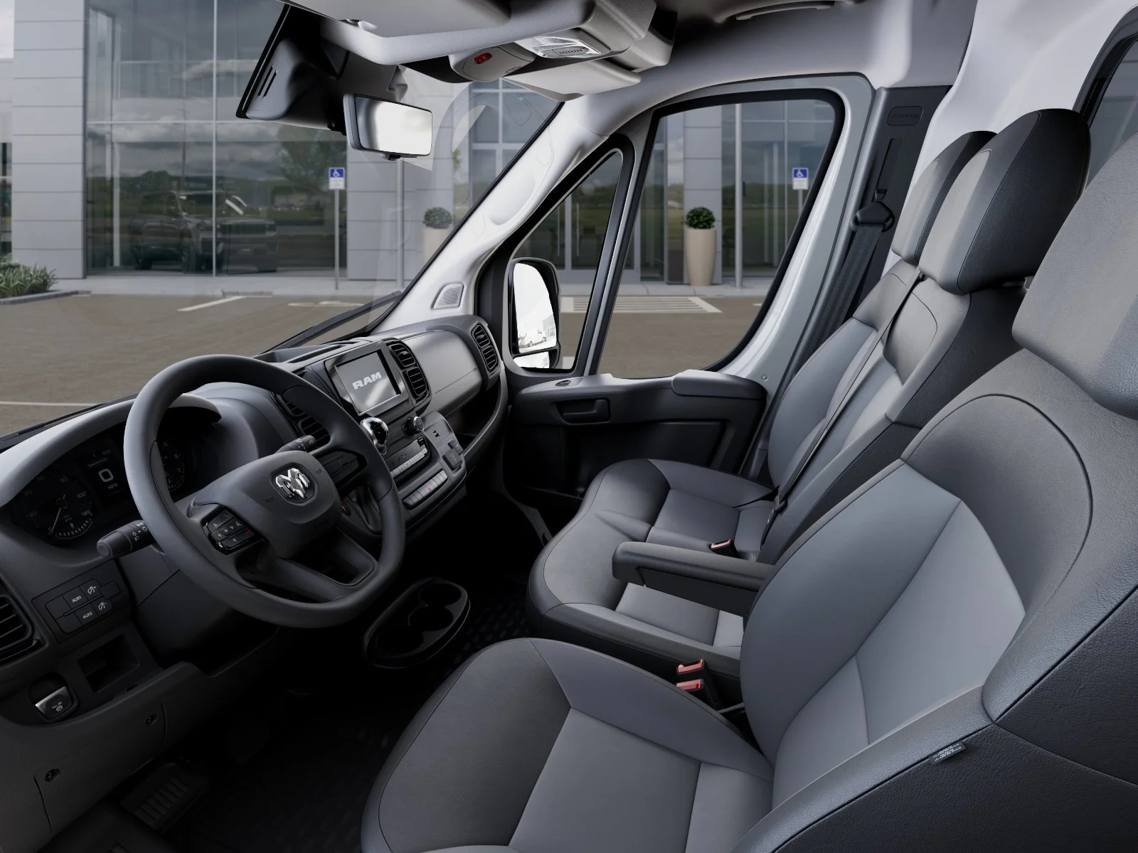 New 2026 Bright White Clearcoat RAM Tradesman image 48