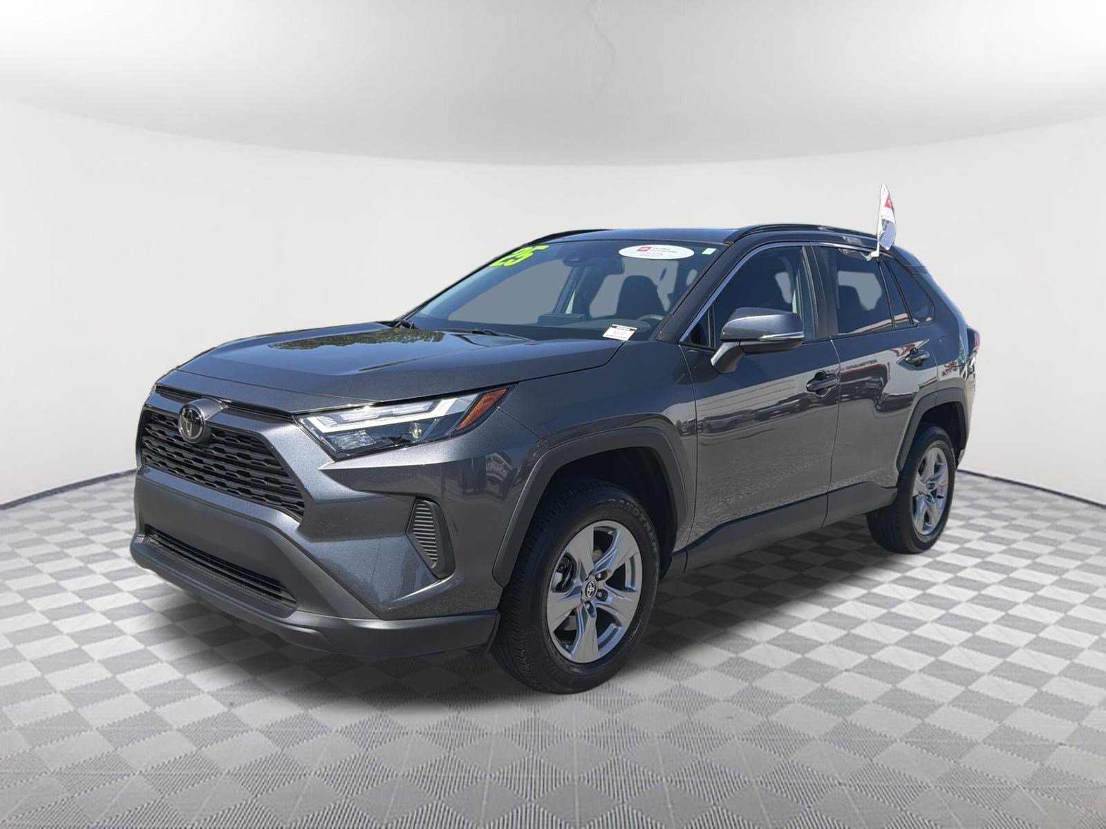 Certified Used 2025 Magnetic Gray Metallic Toyota XLE image 3