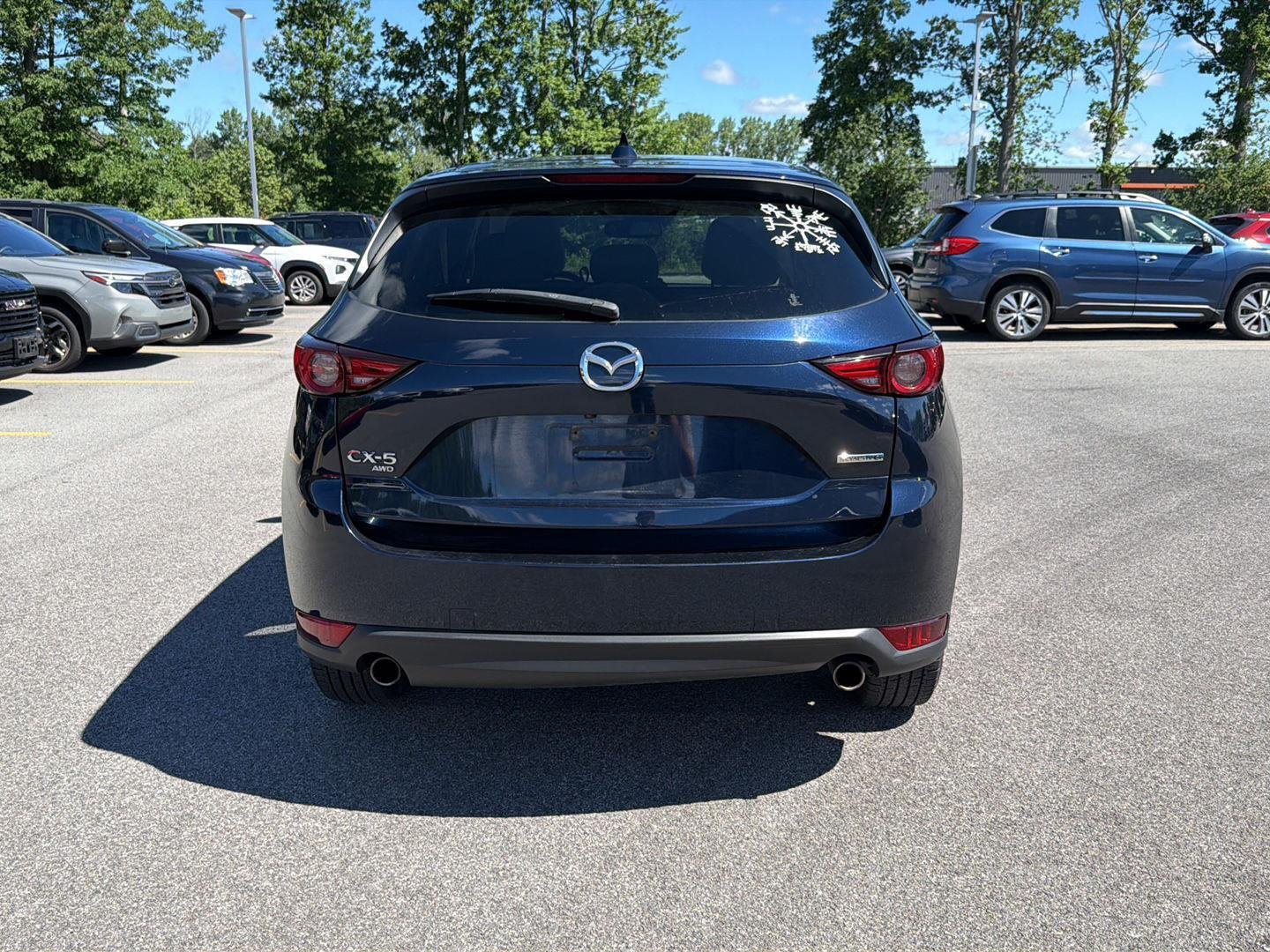 Used 2020 Deep Crystal Blue Mica Mazda Grand Touring image 5