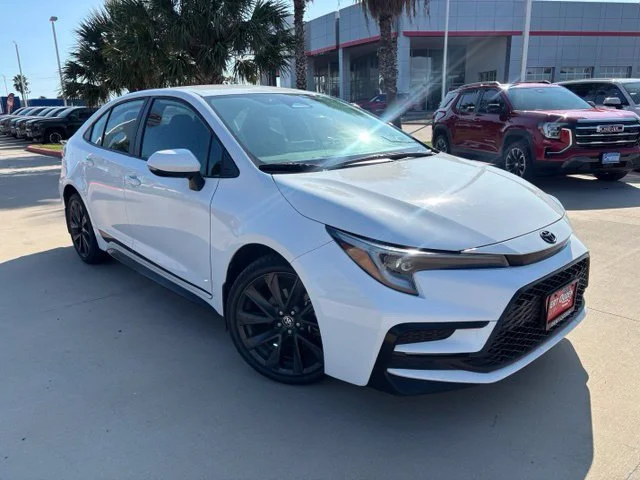 Used 2024 White Toyota SE image 1