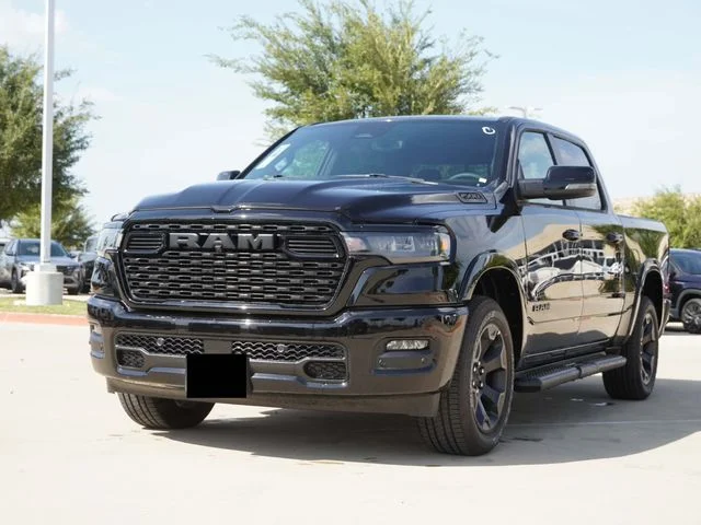 New 2026 Diamond Black Crystal Pearl-Coat Exterior Paint RAM Big Horn/Lone Star image 3