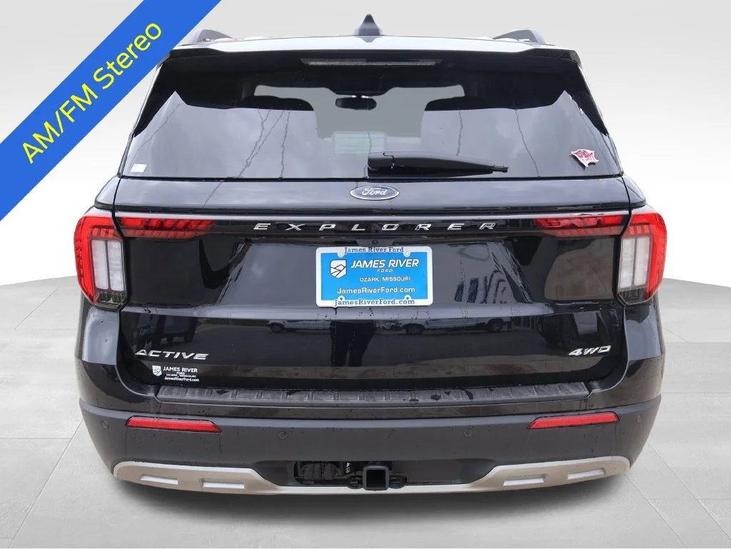 New 2026 Agate Black Metallic Ford Active image 4