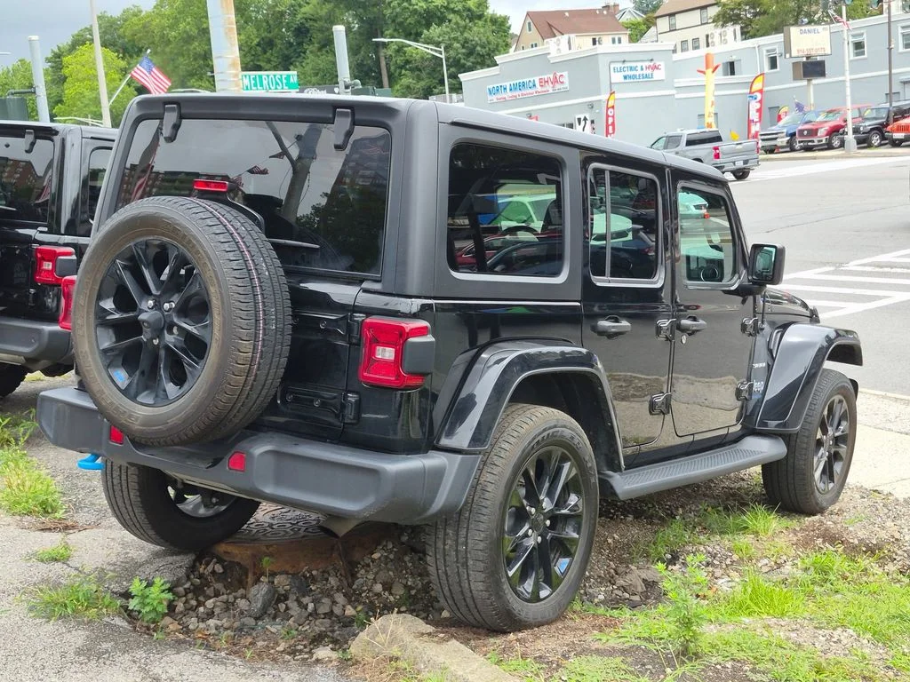 Used 2023 Black Jeep Sahara 4xe image 5